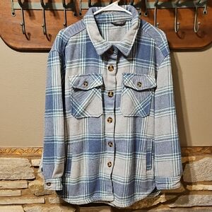 Members Mark Plaid Shacket Size XL